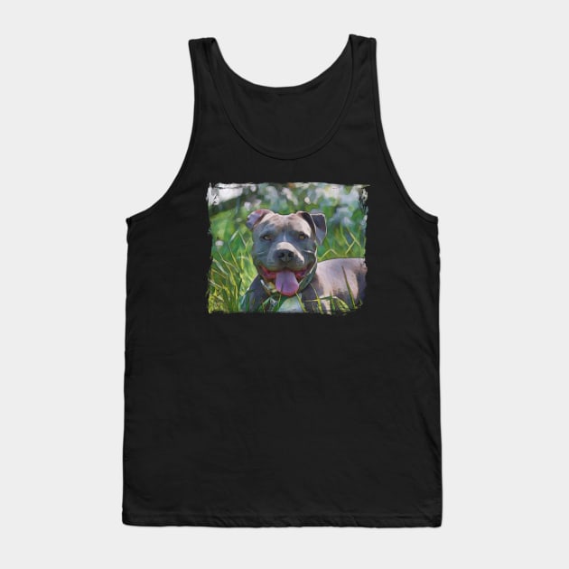 Pit Bull Terrier Tank Top by PhotoArts